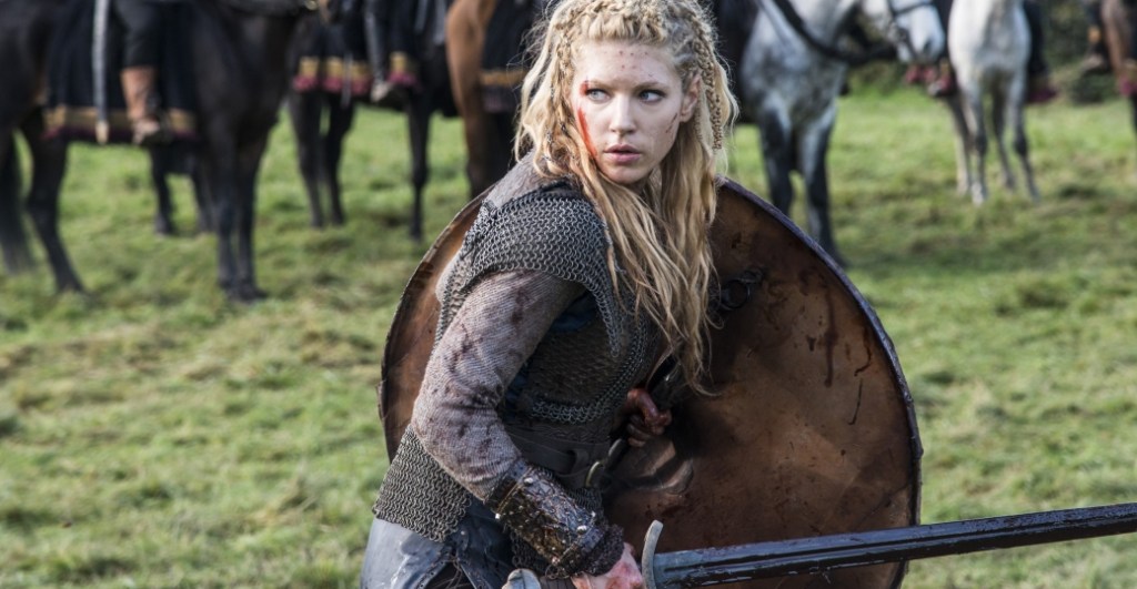 Actress Katheryn Winnick portraying Lagertha on History Channel's Vikings